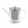 Glass Teapot San Remo Double Wall 1000ml And Steel Filter, thumbnail 3 of 10