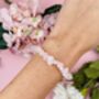 Rose Quartz Crystal Healing Bracelet, thumbnail 5 of 7