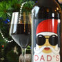 Personalised Christmas Wine With Santa Label, thumbnail 2 of 3