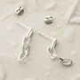 Sterling Silver Simple Chain Earrings, thumbnail 8 of 9