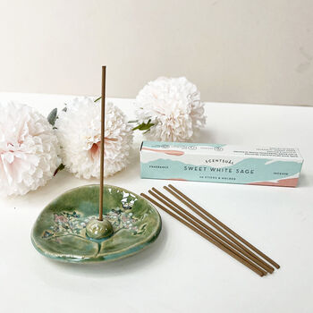 Green Meadow Incense Dish, 3 of 7