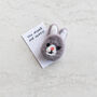 Some Bunny Loves You Wool Felt Rabbit In A Matchbox, thumbnail 3 of 6