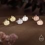 Sterling Silver Tiny Pumpkin Stud Earrings, thumbnail 3 of 12
