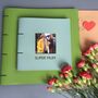 Personalised Leather Photo Album Frame Fronted, thumbnail 8 of 9