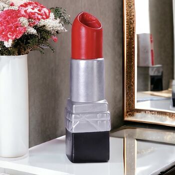 Large Luxury Lipstick Shape Vase, 8 of 10