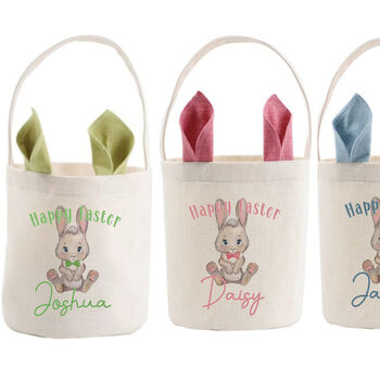 Personalised Easter Basket, Gift Bag, 2 of 5