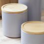 Neutral Grey Ceramic Storage Canister, thumbnail 2 of 5