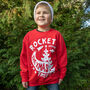 Rocket Around The Christmas Tree Boys' Christmas Jumper, thumbnail 1 of 4