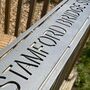 Stamford Bridge Metal Football Street Sign – Designed And Made In Britain, thumbnail 12 of 12