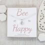 Sterling Silver Bee Gift Set – Bee Happy, thumbnail 1 of 5