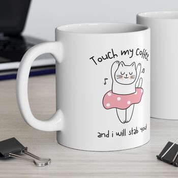 Stabby Cat Coffee Mug, 2 of 2