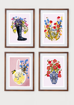 Riding Boot Bouquet Eco Print. One Print = One Tree, 5 of 6