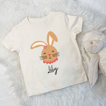 Personalised Easter Bunny T Shirt, 5 of 8