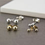 Petite Ball Stud Earrings, thumbnail 2 of 9