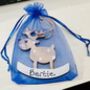 Personalised Rocking Reindeer Christmas Decoration, thumbnail 7 of 7