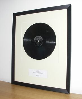 Additional Charge For Framed Vinyl Record, 3 of 4