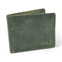 Personalised Handmade Leather Slim Wallet Gift For Him, thumbnail 2 of 12