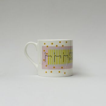 Blue Tit Song Bone China Mug, 3 of 4