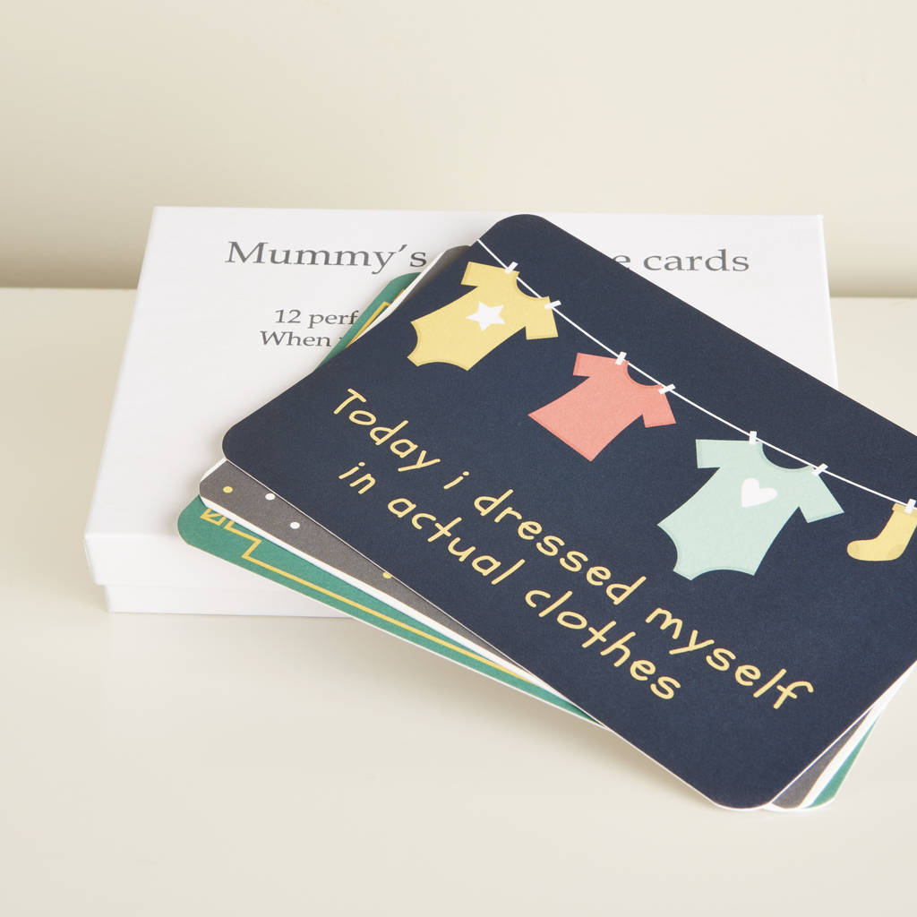 Image of Cards for New Mummy Milestones
