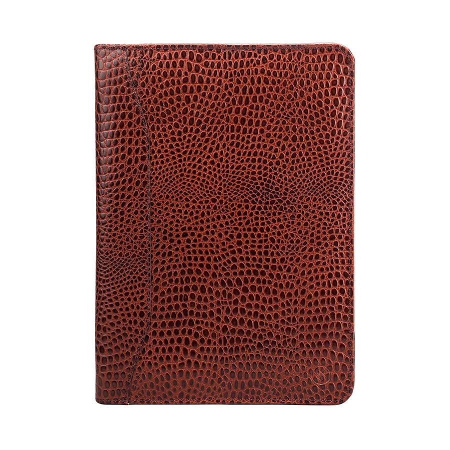 Download Luxury Leather A4 Conference Folder.'the Dimaro Croco' By ...