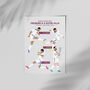Aston Villa Vs Freiburg Europa League Final Print | Grey Background | Gift For Villa Fans, thumbnail 2 of 4