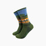 Summer Cycling Bamboo Socks In Green, thumbnail 1 of 4