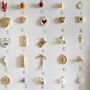 Build Your Own Charm Earrings 18ct Gold Plated, thumbnail 6 of 6