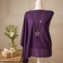 Long Star Pendant Statement Necklace, thumbnail 1 of 4