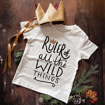 Ruler Of All The Wild Things Childrens Tee, 2 of 2