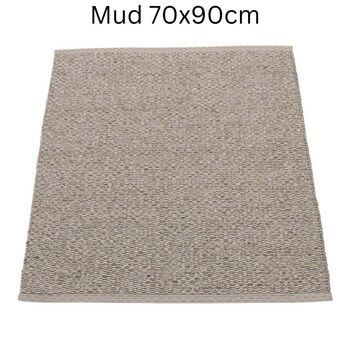 Bathroom, Kitchen Or Hall Mat In Metallic Washable Pvc, 4 of 8