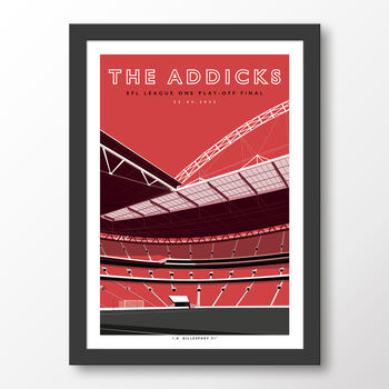 Charlton The Addicks Wembley Poster, 6 of 6