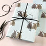 Some Bunny Loves You Wrapping Paper, thumbnail 2 of 3