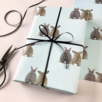 Some Bunny Loves You Wrapping Paper, 2 of 3