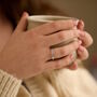 Round Band Cremation Ashes Ring For Human Or Pet Ashes, thumbnail 1 of 5
