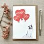 Personalised Border Collie Mother's Day Card, thumbnail 3 of 4