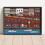 Personalised Ramsgate Harbourscape Print, thumbnail 1 of 6