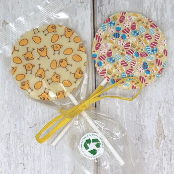 Easter Chocolate Lollies Pack Of Four, 5 of 6