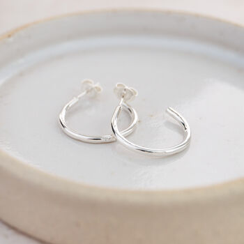 Sterling Silver Everyday Hoops, 3 of 5