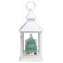 Personalised Have A Magical Christmas White Lantern, thumbnail 2 of 4