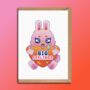 Cute Big Feelings Greeting Card, thumbnail 1 of 2