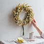 Natural Dried Flower Wreath, thumbnail 1 of 3