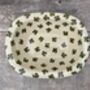 Four Leaf Clover Patterned Baking / Pie Dish, 24cm, thumbnail 3 of 4