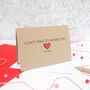 Personalised I Can't Wait To Marry You, Love Heart Card, thumbnail 4 of 7
