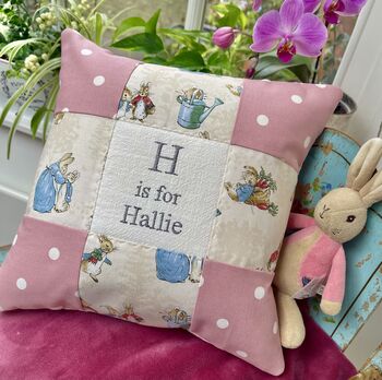 Peter Rabbit© Alphabet Cushion, 2 of 10