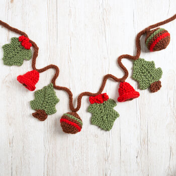 Christmas Pudding Knitting Kit, 7 of 11