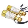 Personalised Mother Of Pearl Binoculars With White Leather Case, thumbnail 5 of 12
