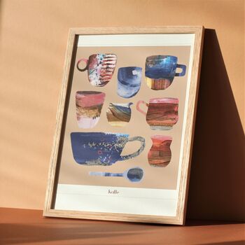 Scandi Style Coffee Lovers Print, 6 of 6