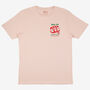 Meatball Marinara Sub Merch Logo T Shirt In Peach, thumbnail 2 of 2