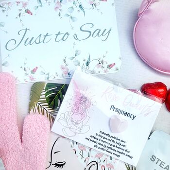 Glowing Mum To Be Maternity Leave Baby Shower Gift Box, 8 of 12