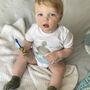 Little Duck Personalised Babygrow, thumbnail 1 of 2